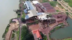 Khởi tố vụ sàng lọc quặng sắt gây ô nhiễm môi trường ở Bắc Ninh