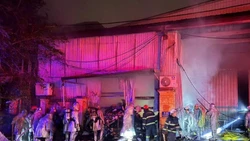 Ngăn chặn kịp thời đám cháy lớn tại Hà Nội nhờ hệ thống truyền tin hiện đại