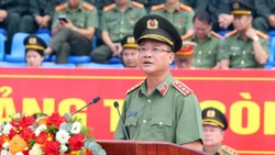 Xuất quân đảm bảo an ninh, trật tự lễ kỷ niệm, diễu binh, diễu hành