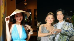 Hot face sao Việt: Khả Ngân mặc yếm khoét ngực sâu ở Hội An