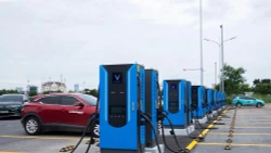 V-Green xây dựng 99 "siêu trạm sạc" trên toàn quốc