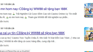 Đường dẫn đến các trang đánh bạc bị chèn vào website cơ quan nhà nước [kỳ 2]