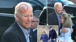 Hình ảnh mới nhất gây lo ngại về sức khỏe của ông Biden